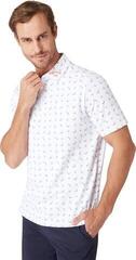 Tricou polo Callaway Swing Chev Mens Alb luminos - 2