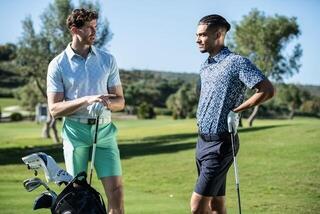 Polo majica Callaway Golf Foulard Mens Neptune Green - 6