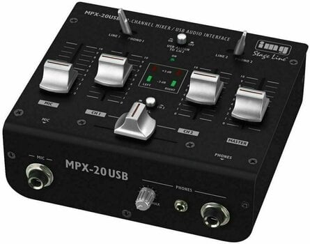 DJ mixpult IMG Stage Line MPX-20USB DJ mixpult - 3
