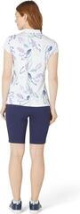 Polo košile Callaway Linear Petals Womens Brilliant White - 4