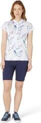 Polo majica Callaway Linear Petals Womens Brilliant White - 3
