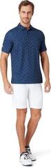 Polo majica Callaway All-Over Large Chev Printed Mens Peacoat - 2