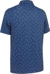 Polo majica Callaway All-Over Large Chev Printed Mens Peacoat - 1
