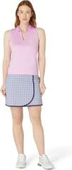 Polo Shirt Callaway Waist Length Mesh Detail Sleeveless Womens Orchid - 2