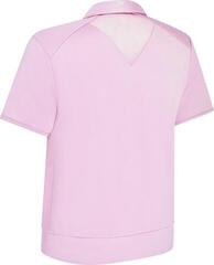 Polo Shirt Callaway Waist Length Mesh Detail Short Sleeve Womens Orchid - 1