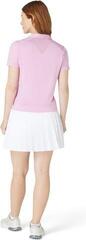 Polo Shirt Callaway Waist Length Mesh Detail Short Sleeve Womens Orchid - 4