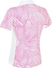 Polo košile Callaway Stencil Floral Womens Cheeky Pink - 1