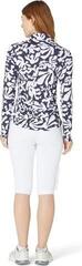 Hoodie/Sweater Callaway Abstract Floral Sun Protection Peacoat - 4