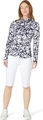 Kapuzenpullover/Pullover Callaway Abstract Floral Sun Protection Peacoat - 3
