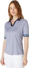 Polo Callaway Chev Geo Half-Sleeve Womens Flint Stone - 2