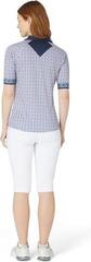 Polo košile Callaway Chev Geo Half-Sleeve Womens Flint Stone - 4
