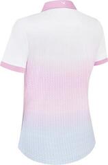 Polo košile Callaway Chev Gradient Short Sleeve Womens Brilliant White - 1