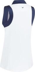 Риза за поло Callaway Birdie Sleeveless Womens Brilliant White - 1