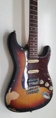 Chitară electrică Vintage V6HMRSB Distressed Sunburst Chitară electrică (Defect) - 1