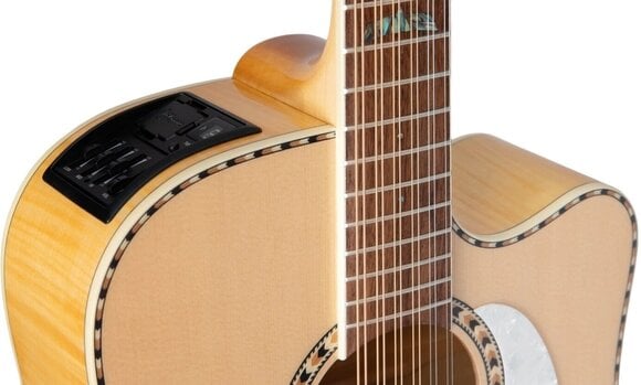 12-струнна електро-акустична китара Takamine GD74CE-12U Natural 12-струнна електро-акустична китара - 3