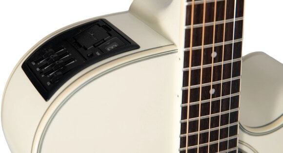 Elektroakustična jumbo Takamine GN37CE PW Pearl White Elektroakustična jumbo - 3