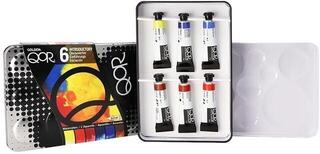 Aquarellfarbe QOR Watercolor Modern Set Aquarellfarben Introductory Colors 6 x 5 ml - 1