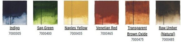 Akvarel boja QOR Watercolor Modern Set akvarel boja Earth Colors 6 x 5 ml - 3