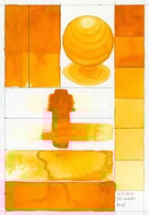 Aquarelverf QOR Watercolor 7000146-1 Aquarel verf India Yellow 11 ml 1 stuk - 2