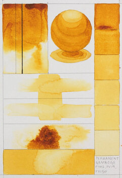 Akvarel boja QOR Watercolor 7000150-1 Vodene boje Permanent Gamboge 11 ml 1 kom - 3