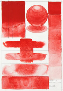 Акварелни бои QOR Watercolor 7000215-1 Акварелна боя Cadmium Red Medium 11 ml 1 бр. - 3