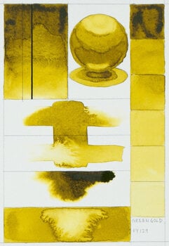 Akvarel boja QOR Watercolor 7000425-1 Vodene boje Green Gold  11 ml 1 kom - 3