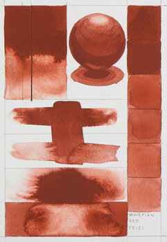 Akvarel boja QOR Watercolor 7000465-1 Vodene boje Venetian Red 11 ml 1 kom - 3