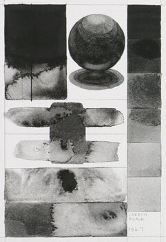 Akvarel boja QOR Watercolor 7000500-1 Vodene boje Carbon Black 11ml 11 ml 1 kom - 3