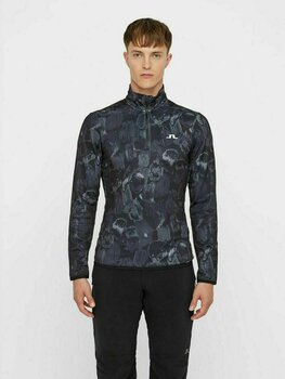 Bluzy i koszulki J.Lindeberg Kimball Printed Mid Jersey Black Sports Camo XL - 3