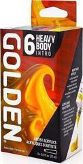Acrylic Paint Golden Artist Colors Heavy Body Intro Set of Acrylic Paints 6 x 22 ml - 4