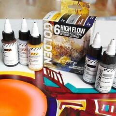 Peinture acrylique Golden Artist Colors High Flow Drawing & Lettering Ensemble de peintures acryliques 6 x 30 ml - 5