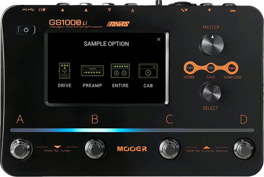 Kytarový multiefekt MOOER GS 1000 LI Kytarový multiefekt - 2