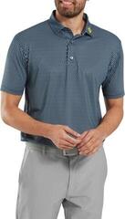 Poolopaita Footjoy Wiggle Print Lisle Mens Navy/Grey/White - 3