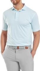 Tricou polo Footjoy Houndstooth Geo Lisle Mens White - 3