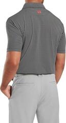 Poolopaita Footjoy Irongate Print Lisle Mens Black/White - 4