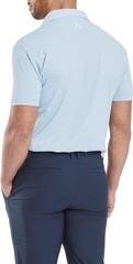 Polo majica Footjoy Etched Texture Print Lisle Mens Skyway - 4