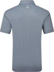 Polo košile Footjoy Etched Texture Print Lisle Mens Flint - 1