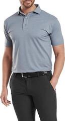 Polo košile Footjoy Etched Texture Print Lisle Mens Flint - 3