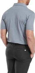 Polo košile Footjoy Etched Texture Print Lisle Mens Flint - 4