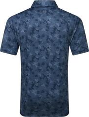 Polo majica Footjoy Pop Camo Lisle Mens Dark Denim - 1