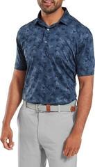Polo majica Footjoy Pop Camo Lisle Mens Dark Denim - 3