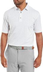 Polo košile Footjoy Flower Bud Foulard Lisle Mens White - 3