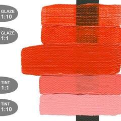 Acrylfarbe Golden Artist Colors Heavy Body Acrylfarbe Pyrrole Red Light 59 ml 1 stk - 1