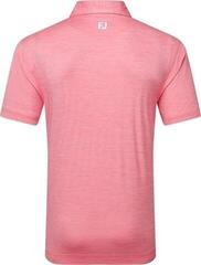 Tricou polo Footjoy Heather Lisle with Trim Mens Pink Lemonade Heather - 1