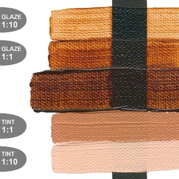 Akrilna boja Golden Artist Colors Heavy Body Akrilna boja Transparent Brown Iron Oxide 59 ml 1 kom - 2