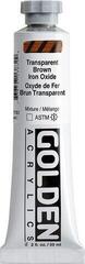 Akrilna boja Golden Artist Colors Heavy Body Akrilna boja Transparent Brown Iron Oxide 59 ml 1 kom - 2