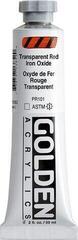 Akrylfärg Golden Artist Colors Heavy Body Akrylfärg Transparent Red Iron Oxide 59 ml 1 st - 2