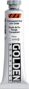 Culoare acrilică Golden Artist Colors Heavy Body Vopsea acrilică Transparent Red Iron Oxide 59 ml 1 buc. - 3