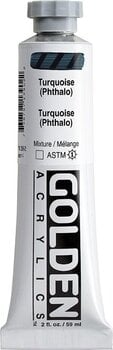 Akrilna boja Golden Artist Colors Heavy Body Akrilna boja Turquoise (Phthalo) 59 ml 1 kom - 3