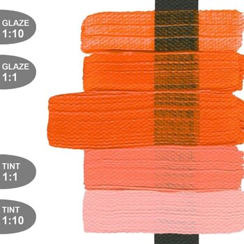 Culoare acrilică Golden Artist Colors Heavy Body Vopsea acrilică Vat Orange 59 ml 1 buc. - 2